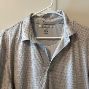 Greg Norman Gray Performance Polo